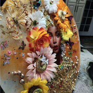 Floral and Butterfly Art Decor